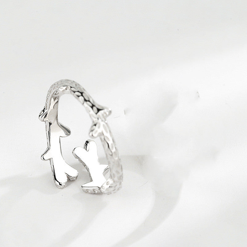 Parringar i sterling silver för män och kvinnor