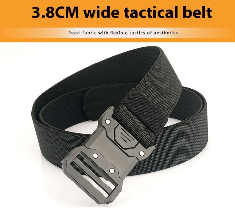 Men's Quick Release Tactical Braided Elastic Belt - Mission Ready