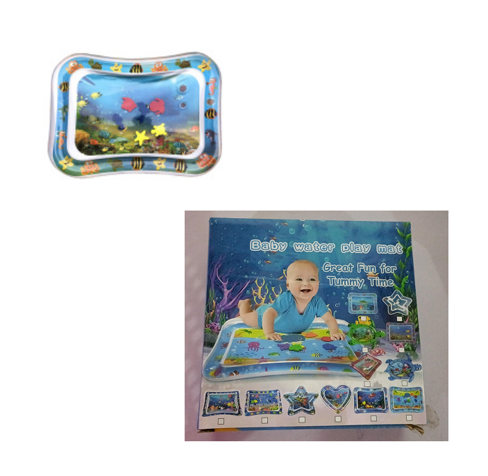 Tapis d'eau gonflable pour bébé, tapis d'eau de plage d'été pour nourrissons, coussin d'eau pour nourrissons, tout-petits, activités d'été, jouets, oreillers pour bébé