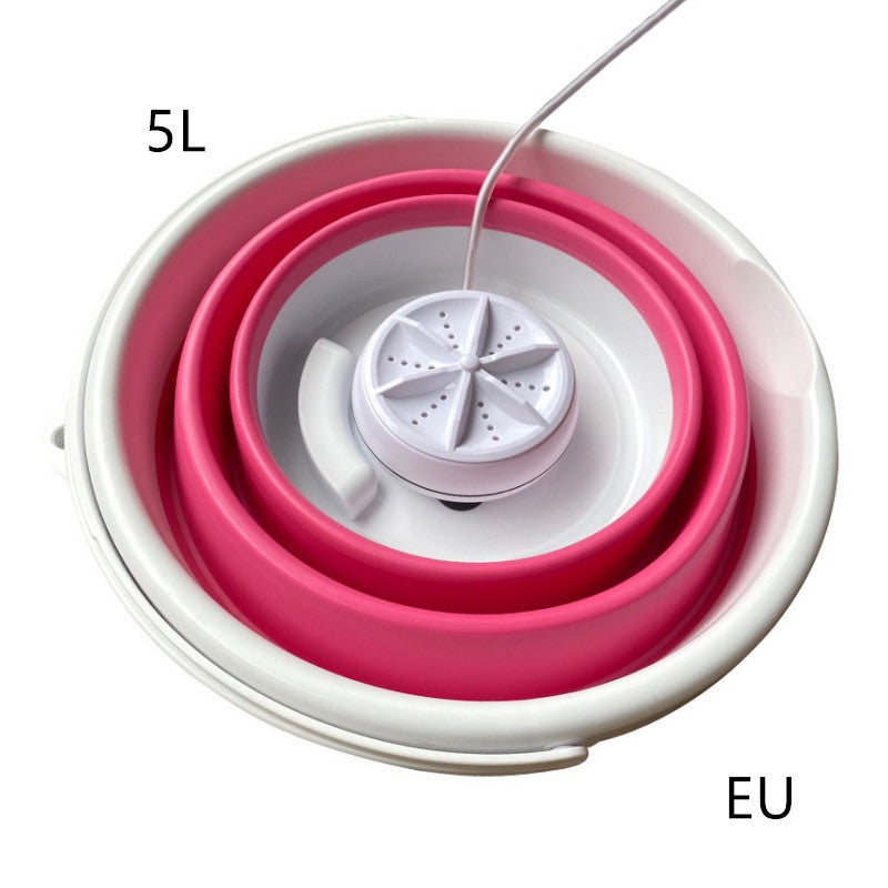 Folding Bucket Turbo Washing Machine
