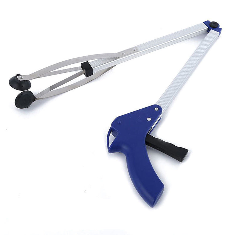 Aluminum Alloy Folding Trash Clip Picking Device Household Picking Unit Sanitation Garbage Clamp Health Clip