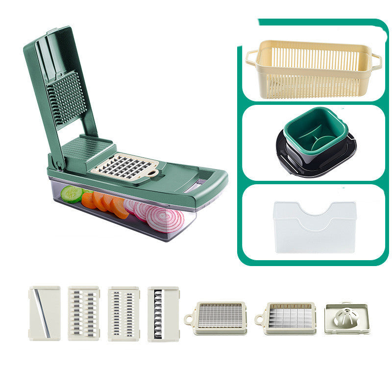 Coupe-légumes multifonctionnel, râpe à oignon et à fromage, coupe-pommes de terre pour accessoires de cuisine