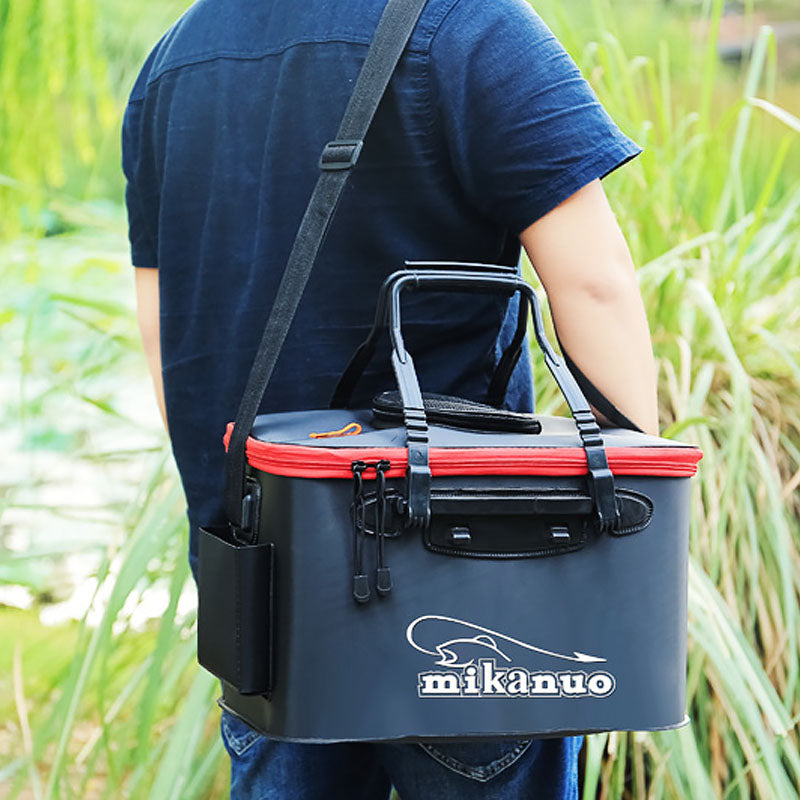 Professional EVA Fishing Bucket - Collapsible Live Well Tank for Anglers