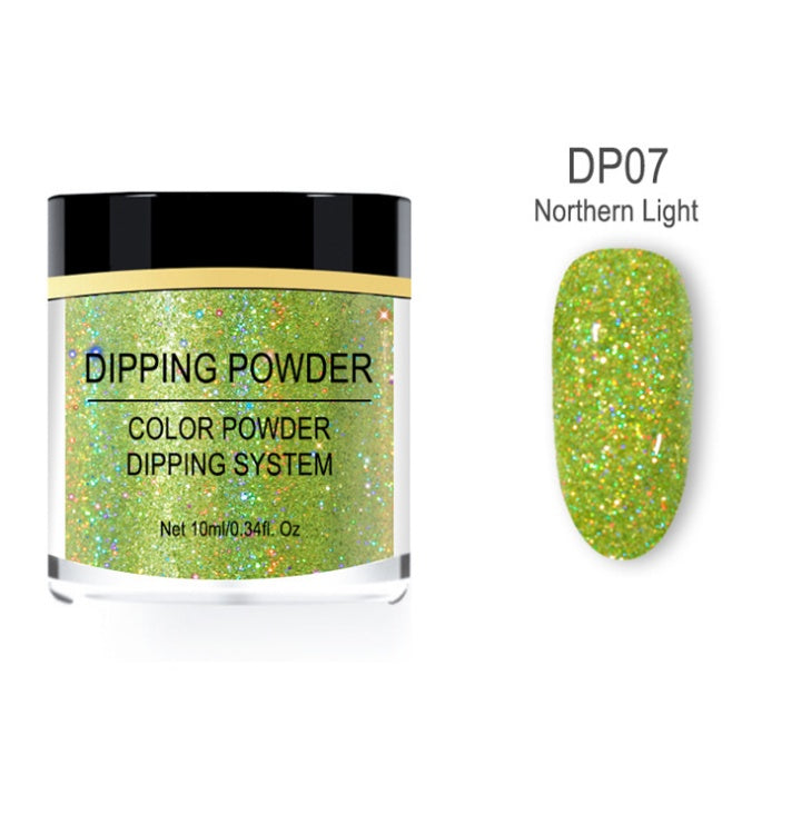 Professional Laser Glitter Nail Powder - Holographic Dip System | Long-Lasting Formula