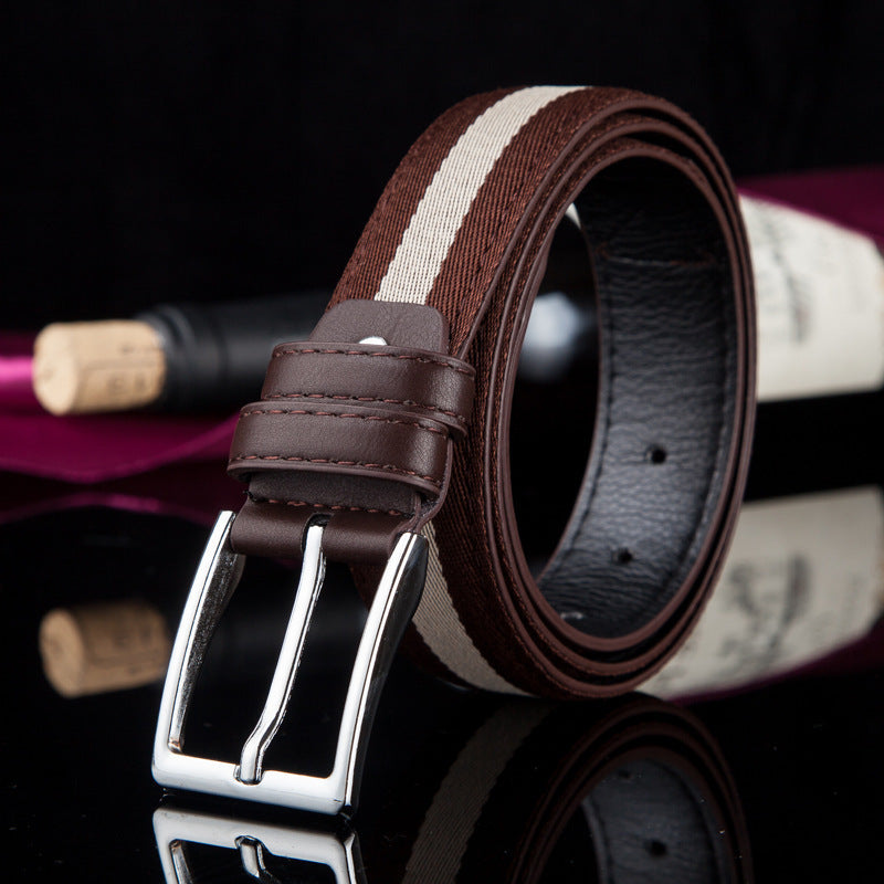 Casual Pin Buckle Belt - Effortless Simplicity