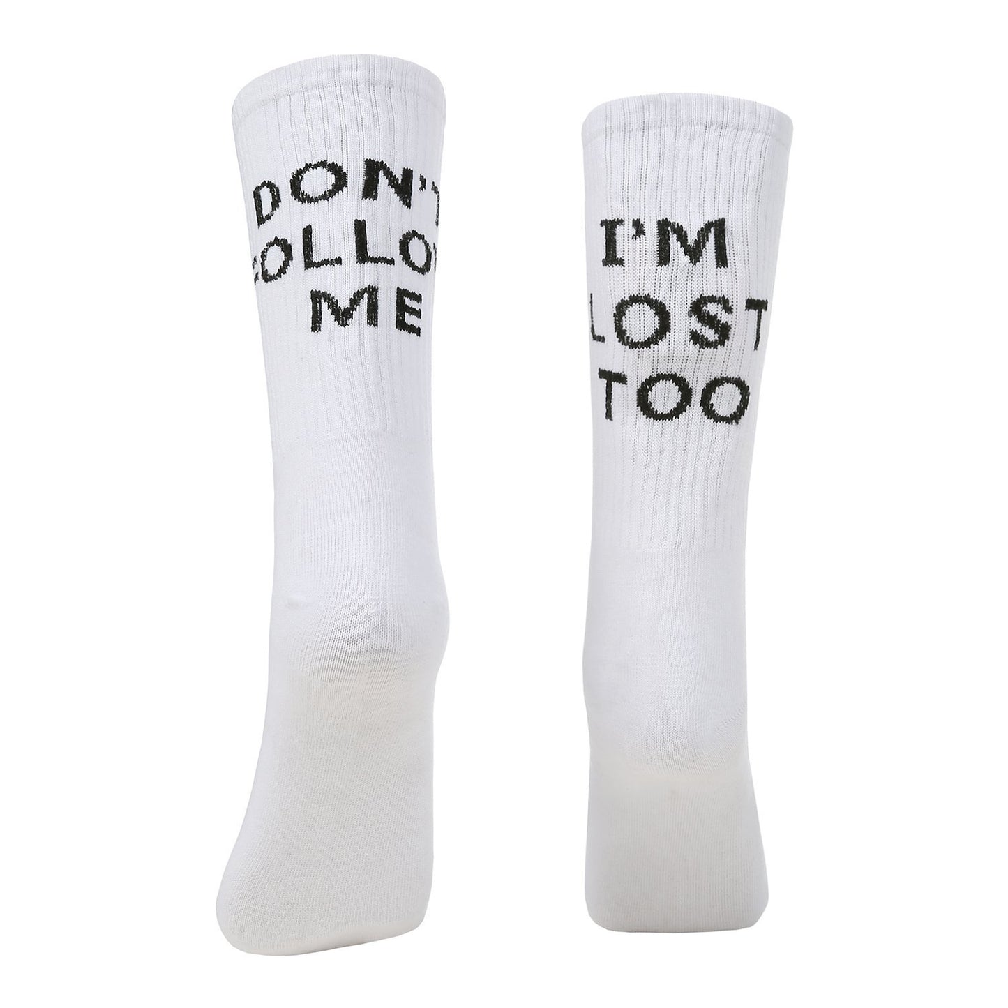 Chaussettes alphabet anglais ins tide chaussettes