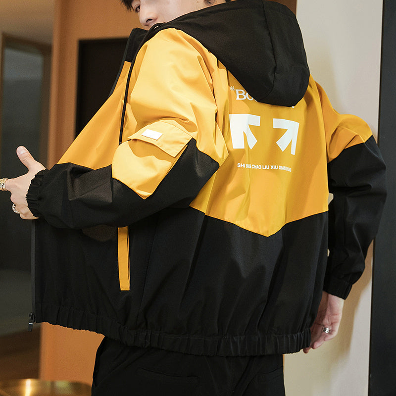 Casual Jacka Herr Baseball Uniform Trendiga toppkläder