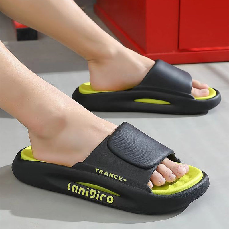 Summer PVC Slippers - Korean Style Flip-flops - Home Collection