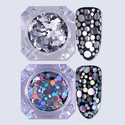Holographic Chunky Glitter Sequins - 1g Professional | Nail Art Decoration