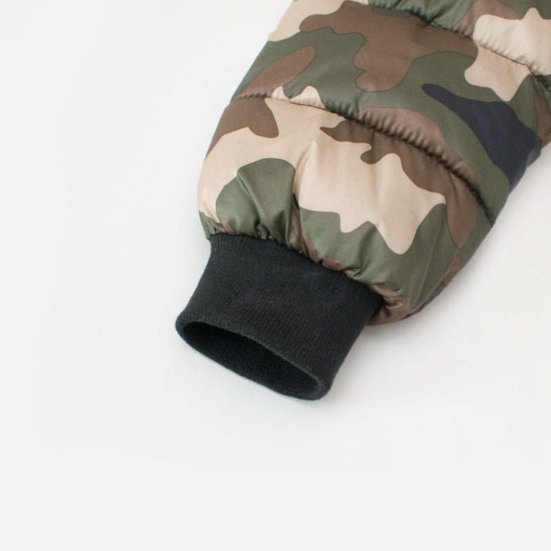 Veste camouflage en coton pour enfants hommes