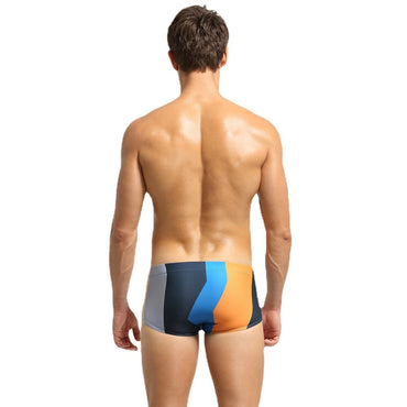 Low Waist Tide Men's Fashion Color Match Short Boxer Trunks