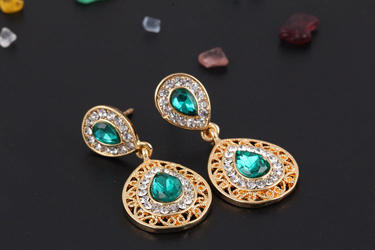 Earrings and Necklace Set Combination - Elegant Jewelry Collection