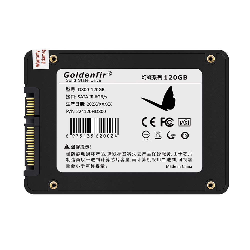 Phantom Butterfly-serien Solid State Drive 128 GB 512 GB SSD Dator Universal SATA 3.0