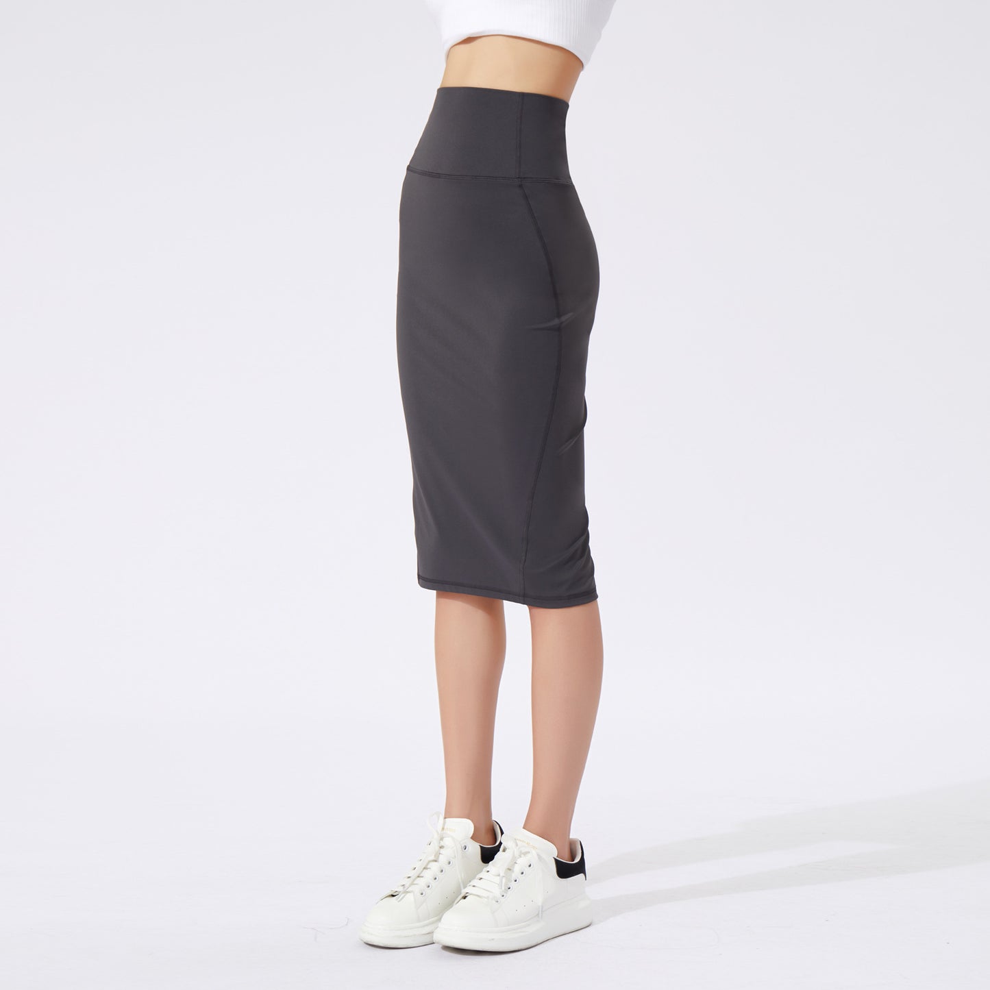 Nude Feel High Waist Hip Lift Sports Running Skirt
