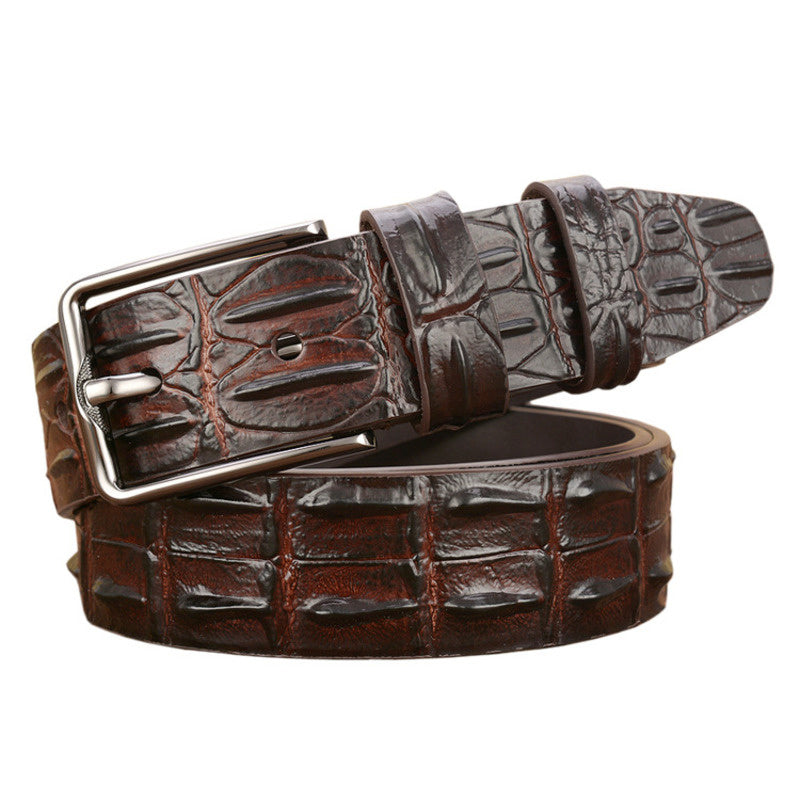 Men's Fashion Luxury Dermis Leather Belt - Distinguished Elegance