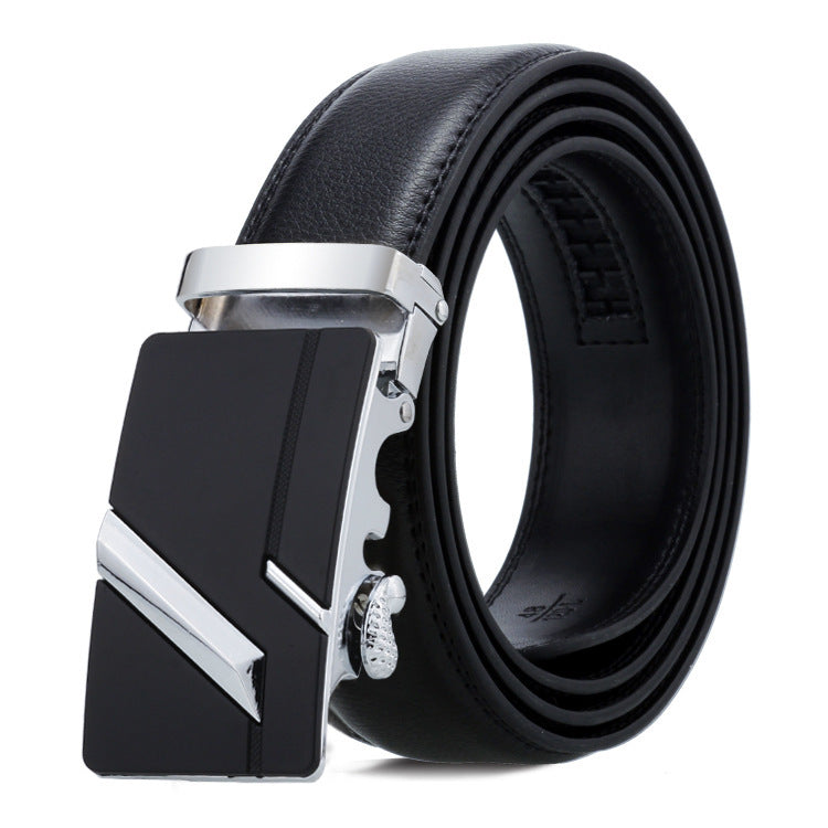 Men's Automatic Buckle Business Trouser Belt - Professional Efficiency
