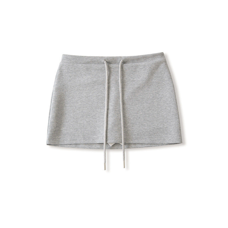 Professional Sweet Hot Girl Style Low Waist Drawstring Hip Skirt - Sexy Design (Adjustable Fit, Curve-Accentuating)