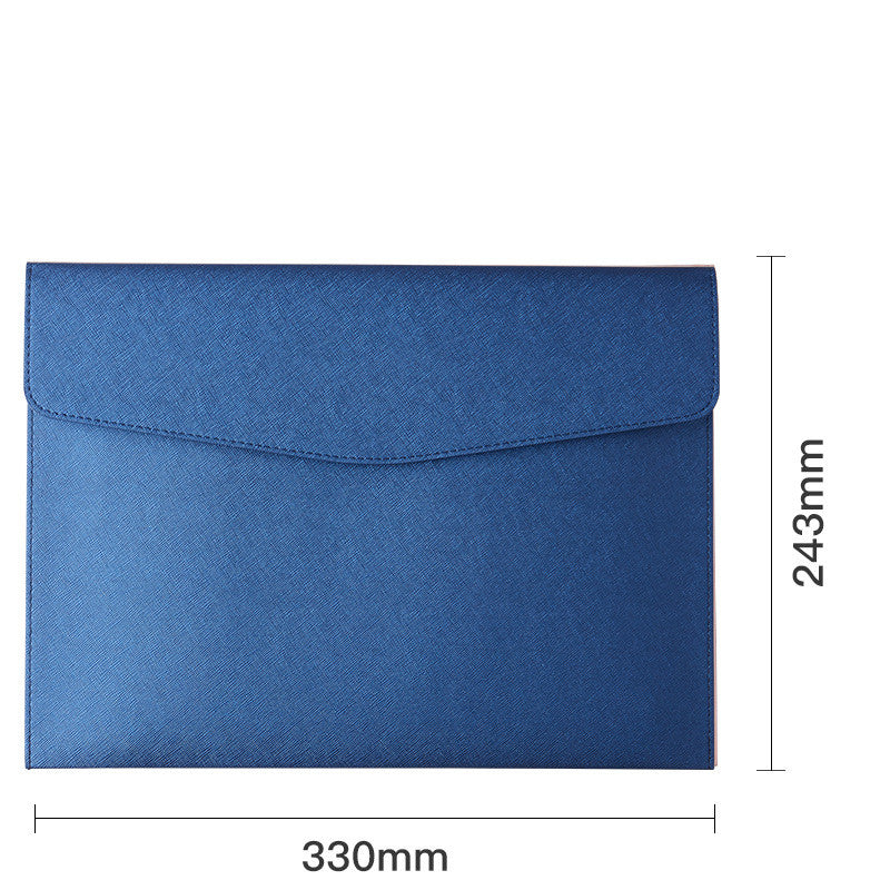 Sac de classement en cuir de bureau A4