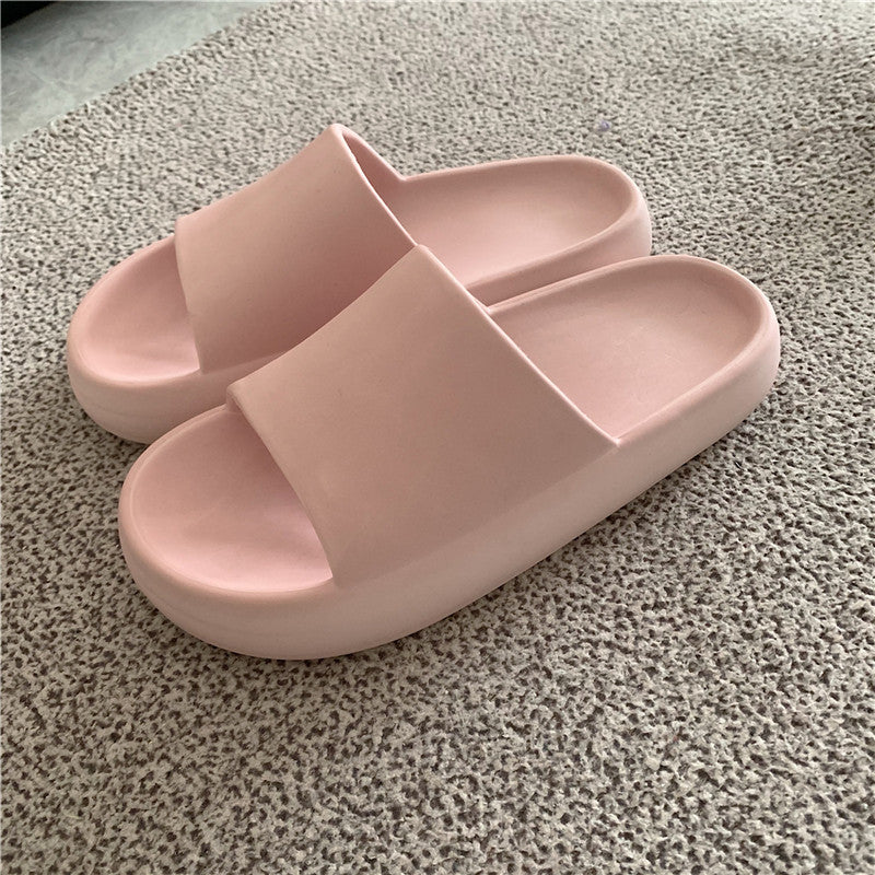 Slippers Male Summer Couple Indoor Home Bathing Deodorant Non-slip Thick-soled Sandals Female Outer Wear Ins Tide