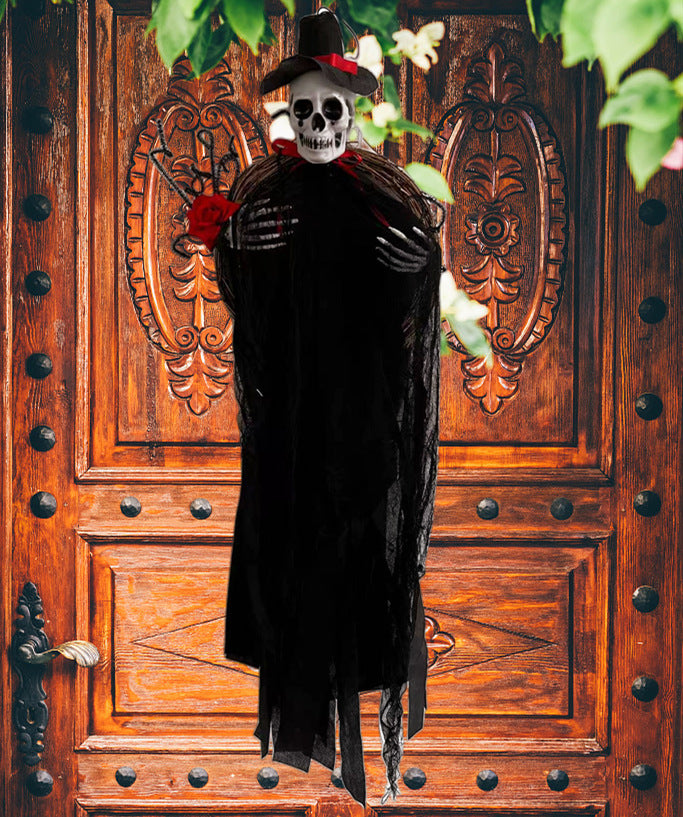 Décorations de fête d'horreur de maison hantée d'Halloween
