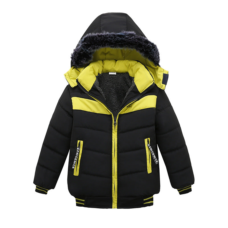 Vestes matelassées en coton pour garçons de petite et moyenne taille