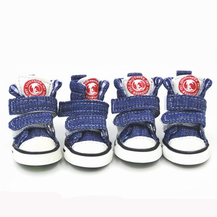 Small Dog Teddy Shoes Dog Four Seasons