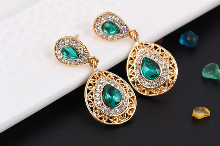 Earrings and Necklace Set Combination - Elegant Jewelry Collection