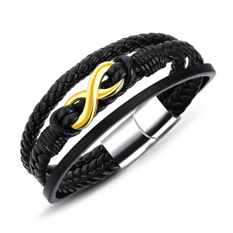 Bracelet en cuir vintage