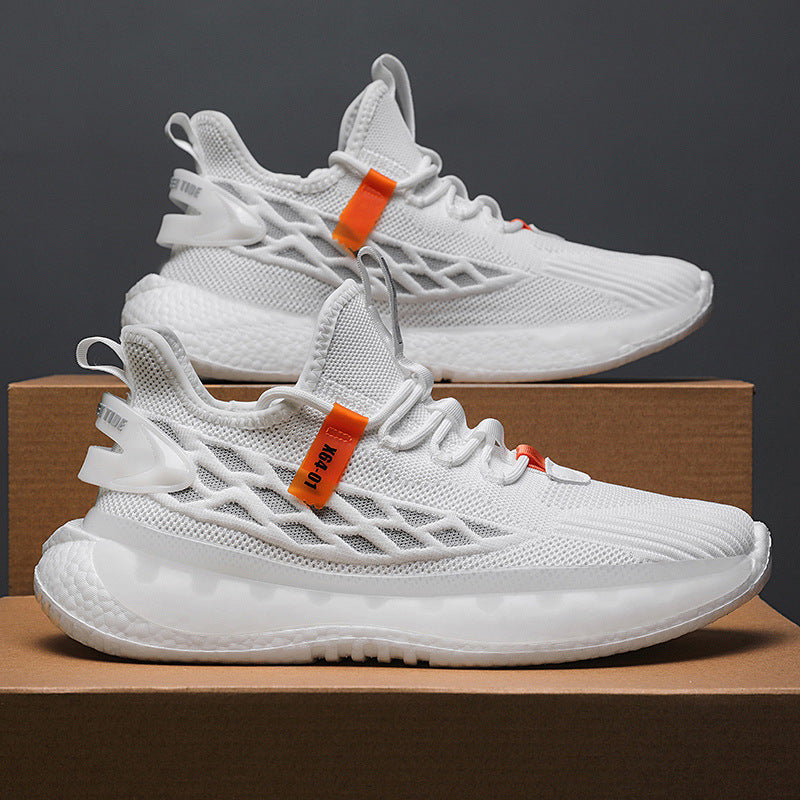 Mesh Sneakers Herr Löparskor med snörning