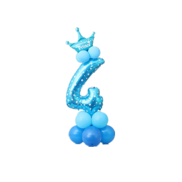Ballon en aluminium pour fête d'anniversaire