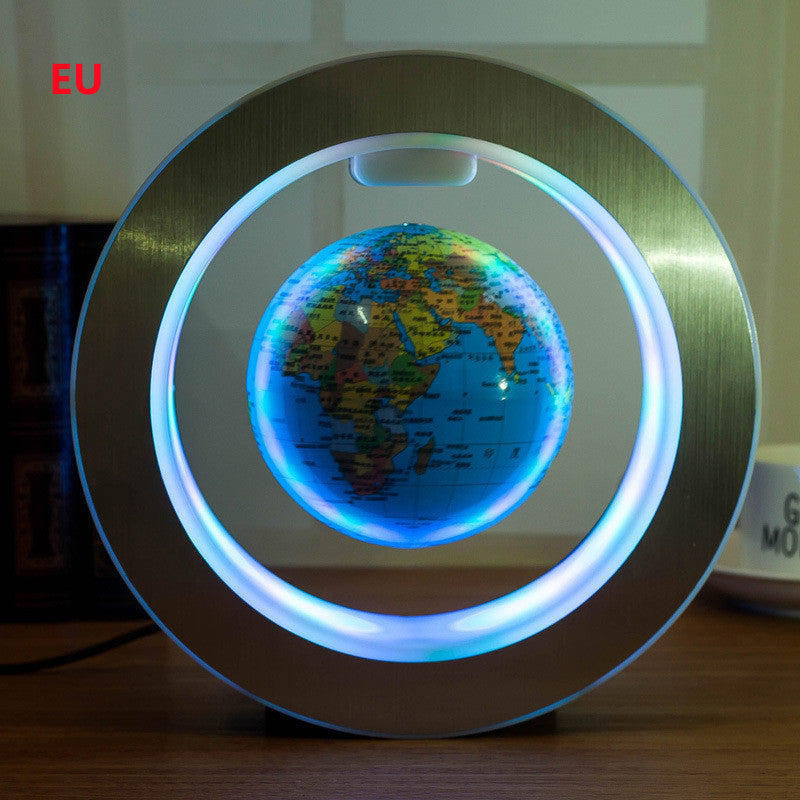 Ronde LED carte volante globe globe magnétique lévitation lumières anti-gravité mages