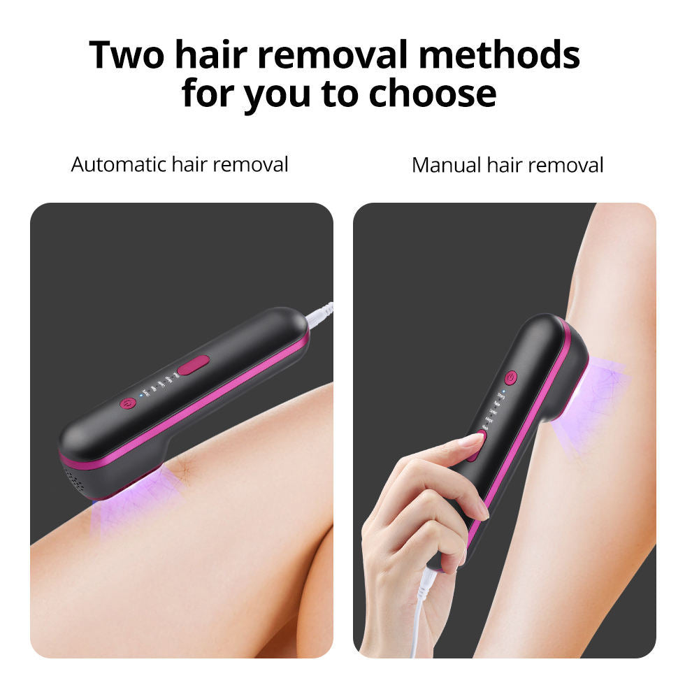 High-Capacity IPL Hair Removal - 100,000 Flash Professional System for All Genders