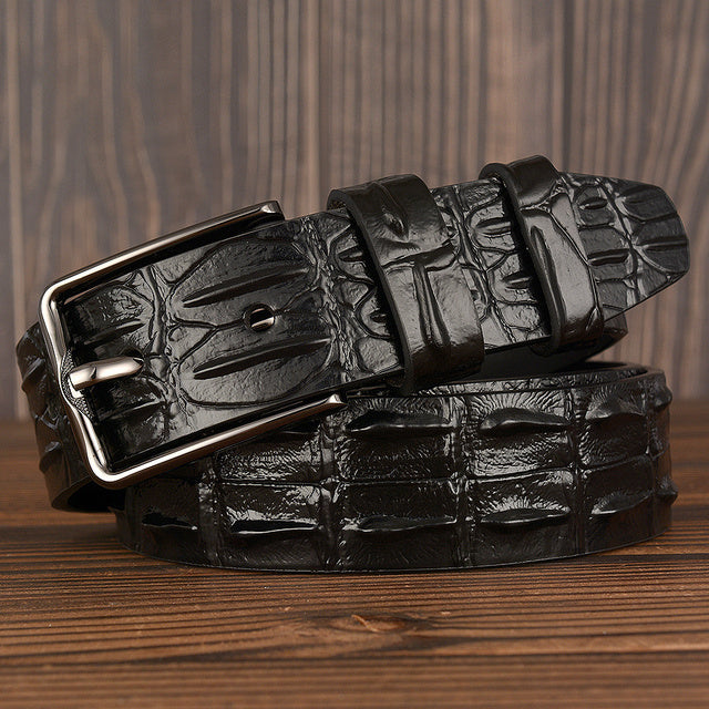 Men's Fashion Luxury Dermis Leather Belt - Distinguished Elegance