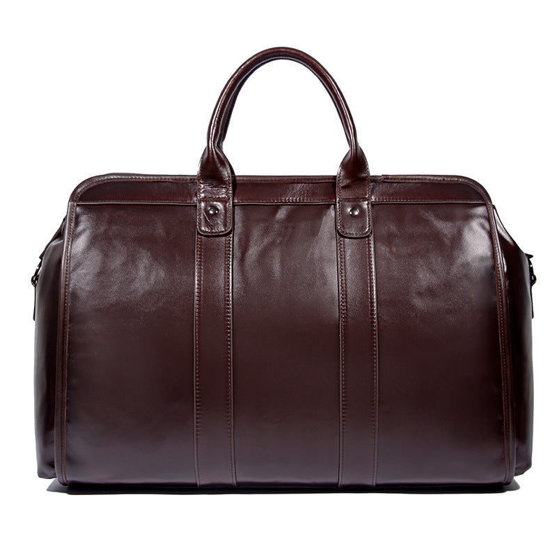 Holiday Fashion: Genuine Leather Travel Luggage Bag