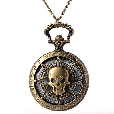 Vintage Necklace Quartz Pocket Watch For Men And Women Chain Watch - Nostalgic Elegant Precise Stylish Unisex