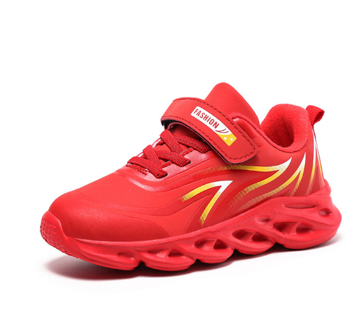 Waterproof And Velvet Cotton Shoes For Older Children
