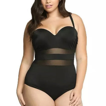 Professional Women's Plus Size Swimsuit - Spandex Chest Pad (Premium Quality, Comfortable Fit, Water Activities)