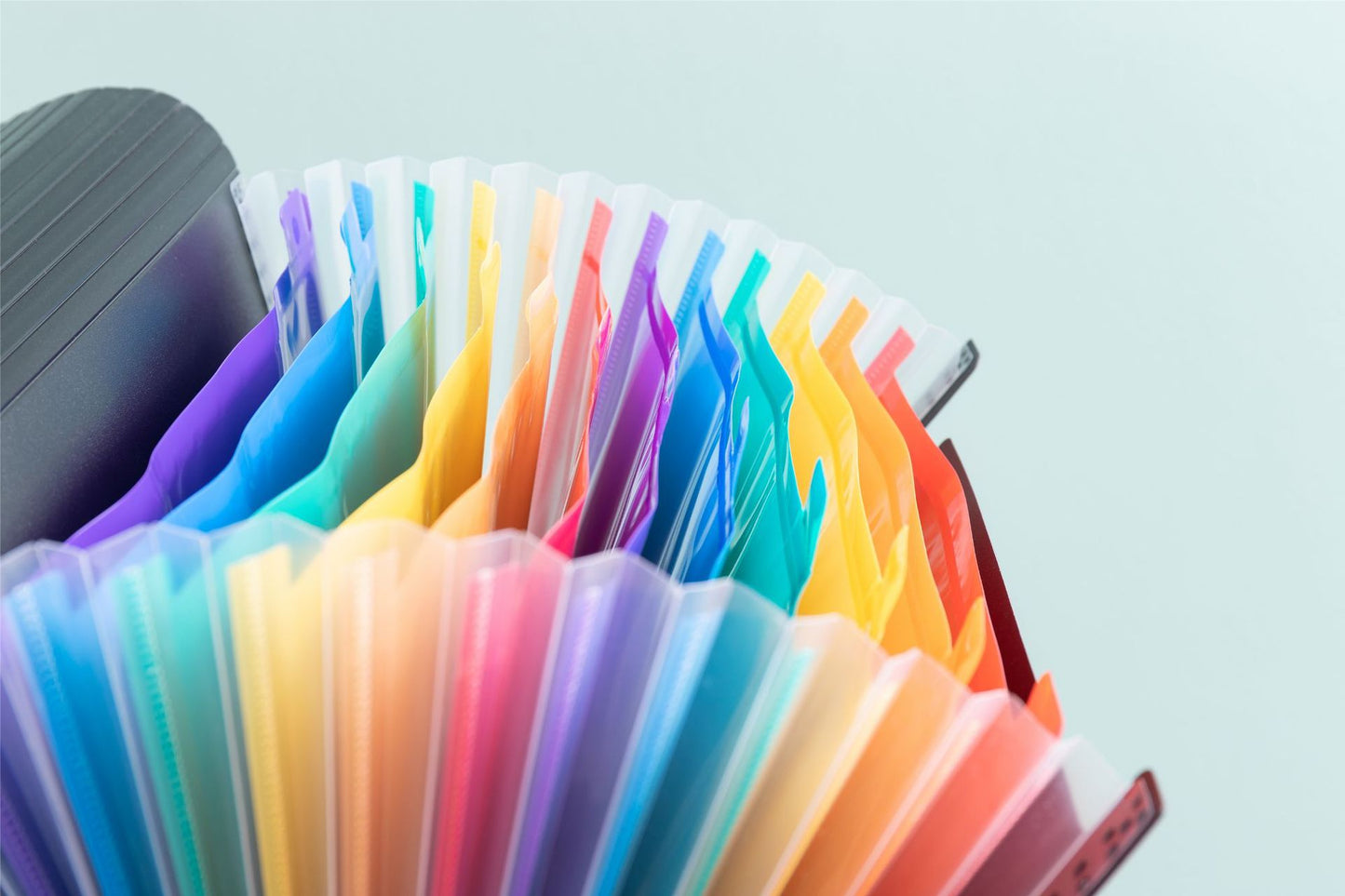 Sac de classement multifonctionnel en plastique de grande capacité