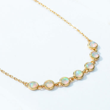 Light Luxury S925 Silver Gold Plated Necklace