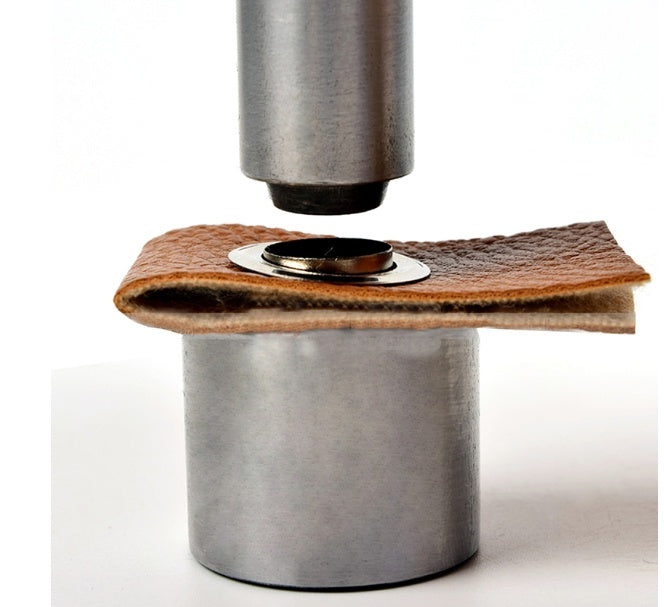 1 set 3,5 mm metallverktyg för läderhantverk