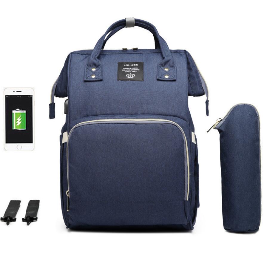 Sac à couches de grande capacité, sacs à dos pour soins infirmiers pour maman, voyage pour bébé