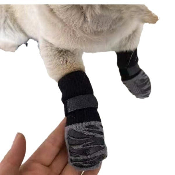 Pet Cat Dog Outdoor Non-slip Waterproof Sock Shoes