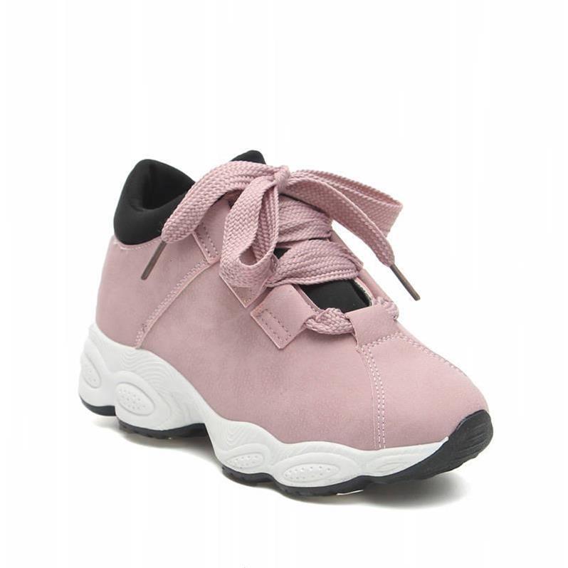 Autumn New Small White Shoes - Korean Women's Casual Thick Running Shoes