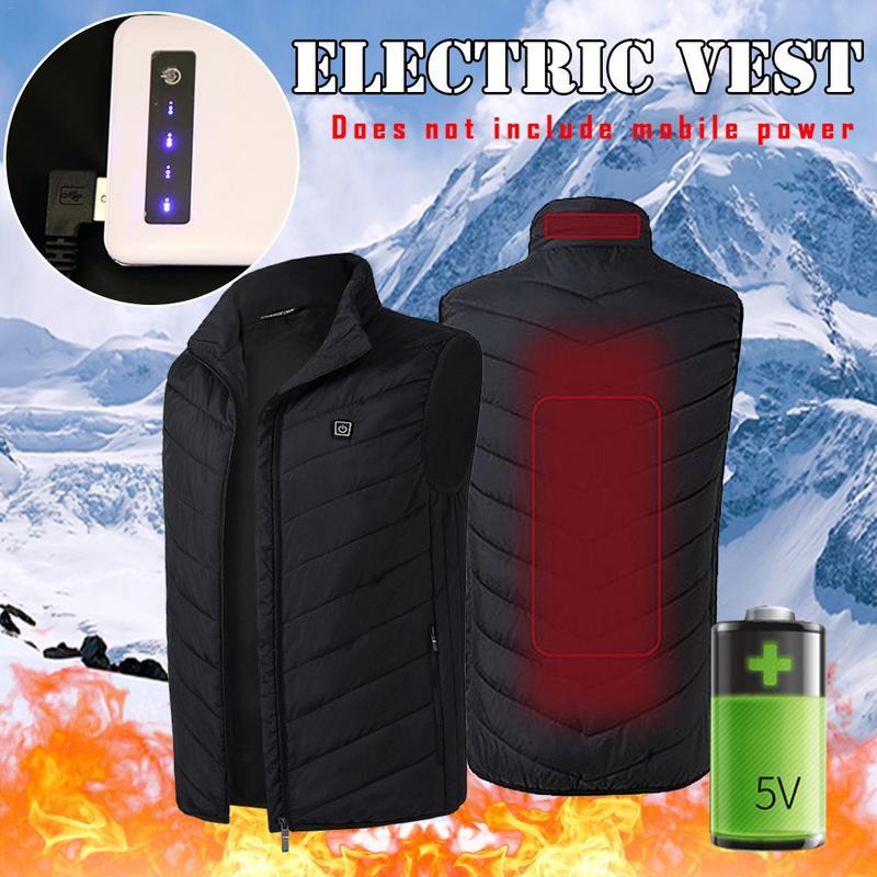 Gilet chauffant en coton