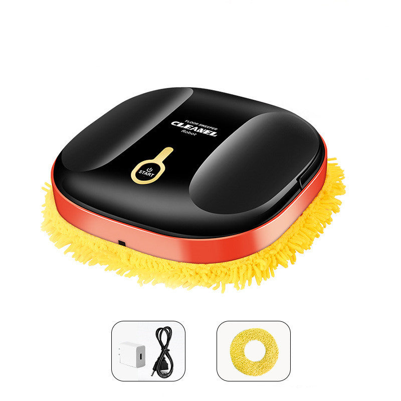 USB Rechargeable Robot Mop - Automatic Floor Cleaning Machine with Spray Function