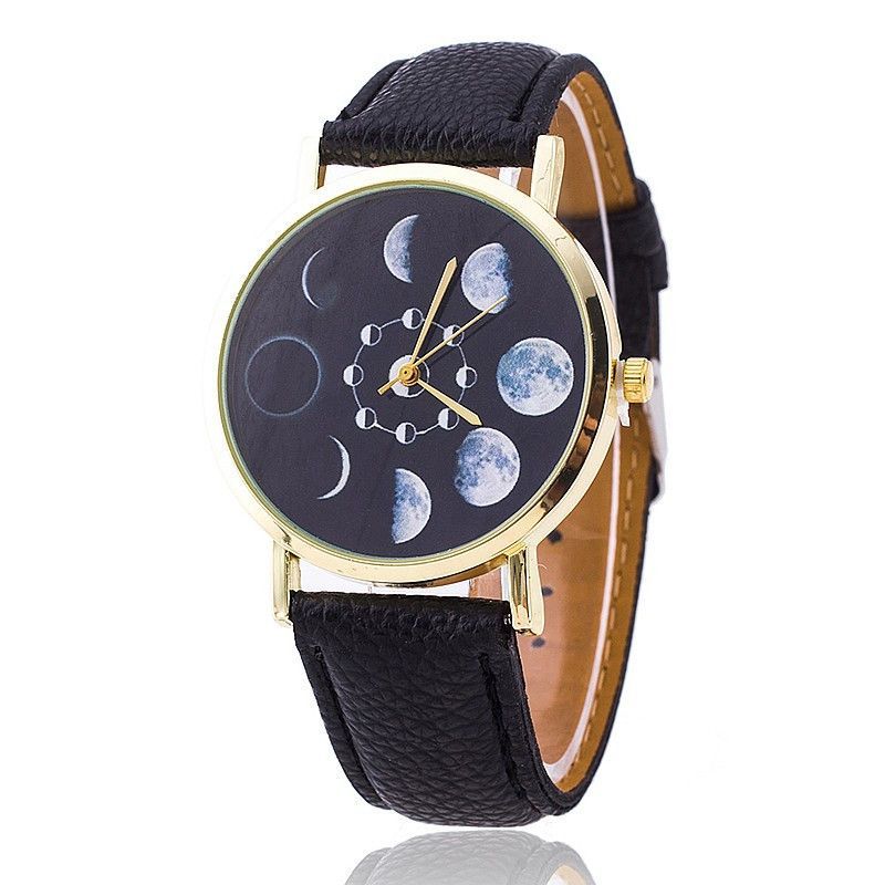 Moon Wrist Watch Dropship - Stylish Functional High-Quality Reliable Sleek Comfortable Must-Have Elevating