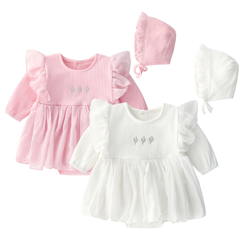 Baby prinsessa fluffig klänning