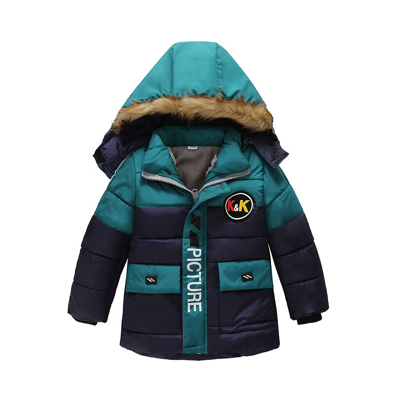 Manteau épaississant pour enfants garçons