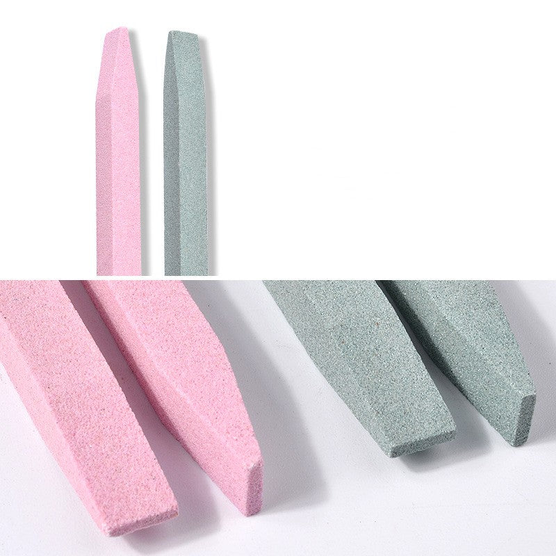 Outil de soin des ongles bâton abrasif à quartz pour ongles