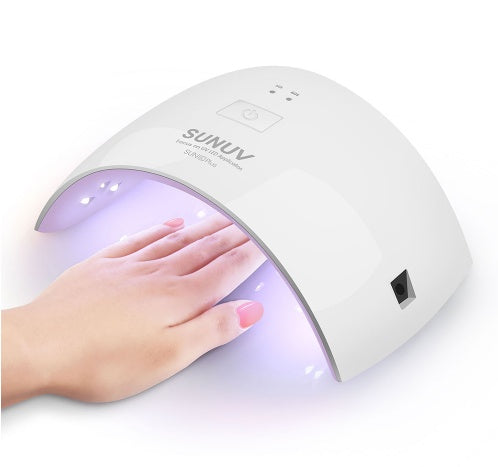 SUNUV 9C UV LED Nail Lamp Professional - Dual Light Technology | Fast Curing System